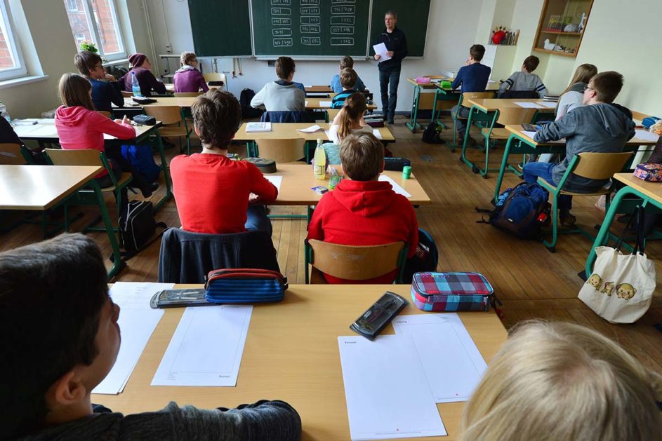 Schüler im Klassenzimmer